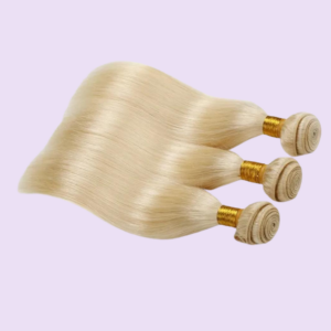Tissage Blond Or Malaysien Lisse