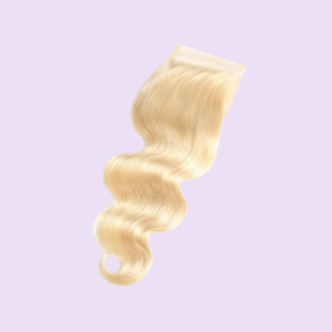 CLOSURE BLOND BODY WAVE BRESILIENNE 4X4