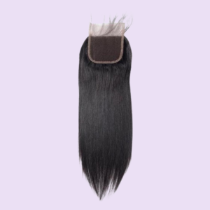 TOP CLOSURE LISSE BRÉSILIENNE 4×4