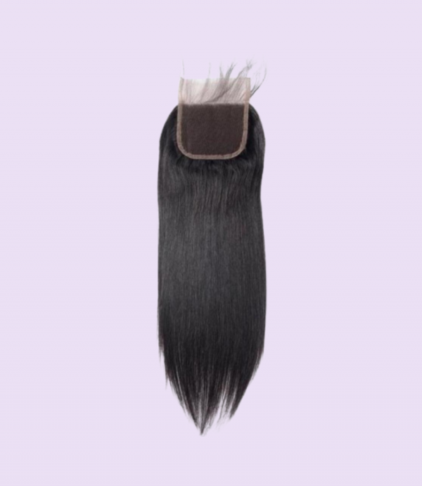 TOP CLOSURE LISSE BRÉSILIENNE 4x4